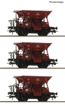 Roco 6600283 - H0 - 3-tlg. Set Schotterwagen Talbot, ÖBB, Ep. III-IV